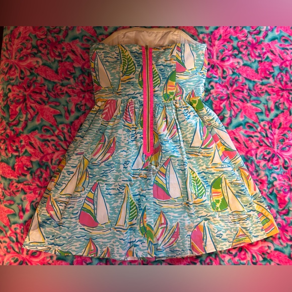 Lilly Pulitzer You Gotta Regatta Lottie Dress Size 0 - Picture 2 of 8